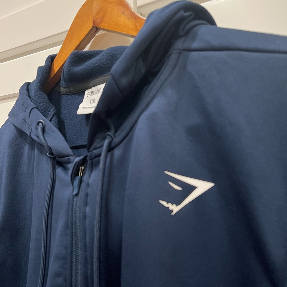 NWOT Gymshark zip hoodie sz (XL) 3X (note this item runs small see measurement)